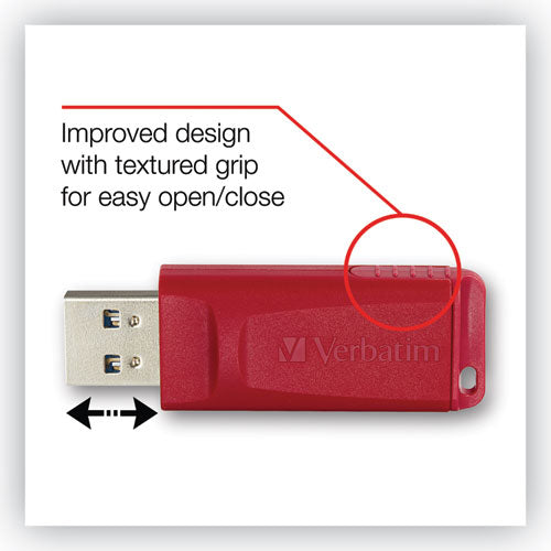 Memoria USB Store 'n' Go, 16 Gb, roja