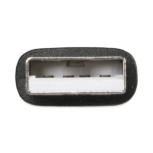 Cable USB-A a USB-C, 6 pies, negro