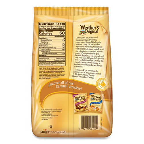 Caramelos duros, caramelo, bolsa de 27 oz